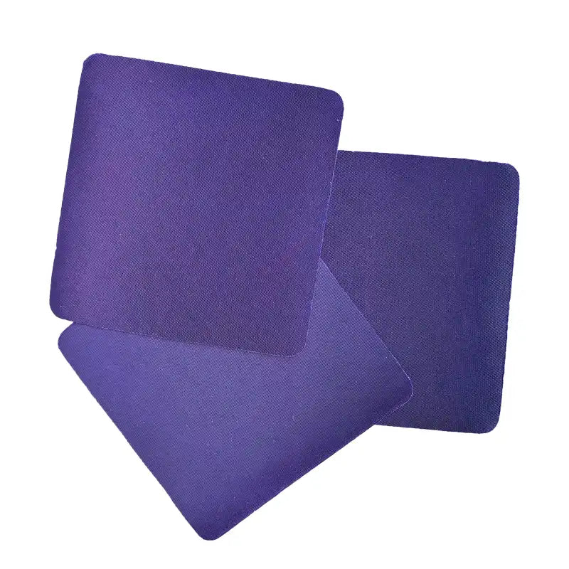 Nylon patches to repair small holes and wear throughs in Purple