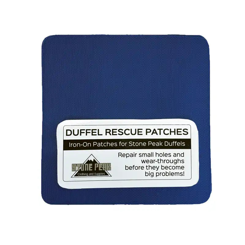 Duffel Rescue Iron-on Patch in Royla Blue