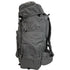A black Mil Spex tactical backpack with multiple zippered compartments, mesh pockets, and padded shoulder straps