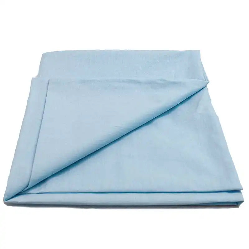 Cot Sized Microfiber Sheet Set Blue