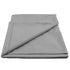 Cot Sized Microfiber Sheet Charcoal