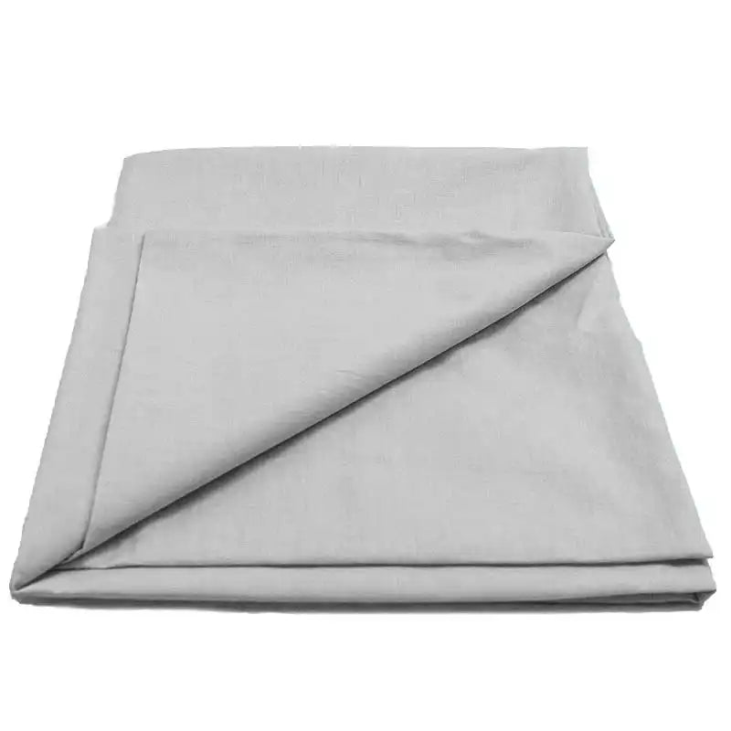 Cot Sized Microfiber Sheet Set Grey