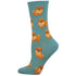 'Perfect Pomeranian' Women's printed socks