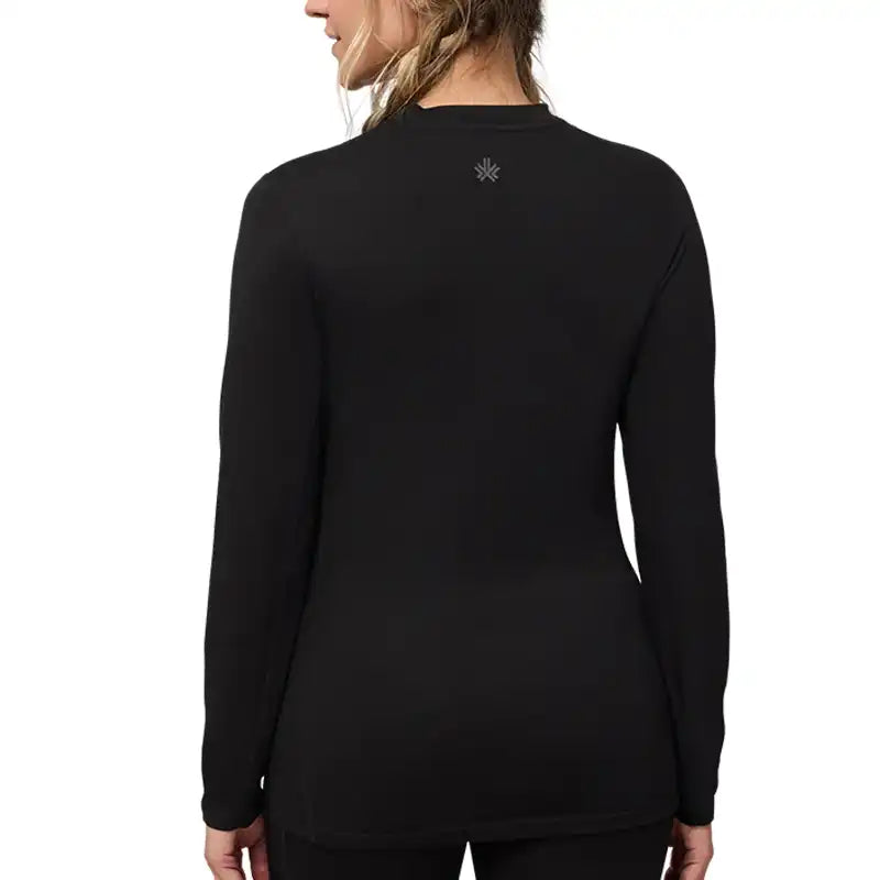 Rear view Kombi Women's thermal crew neck