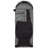Black and gray sleeping bag