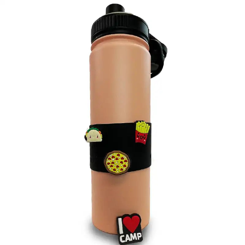 Sippety Charm Set on a bottle - Foodie charms