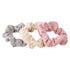 3 Ribbed Scrunchies