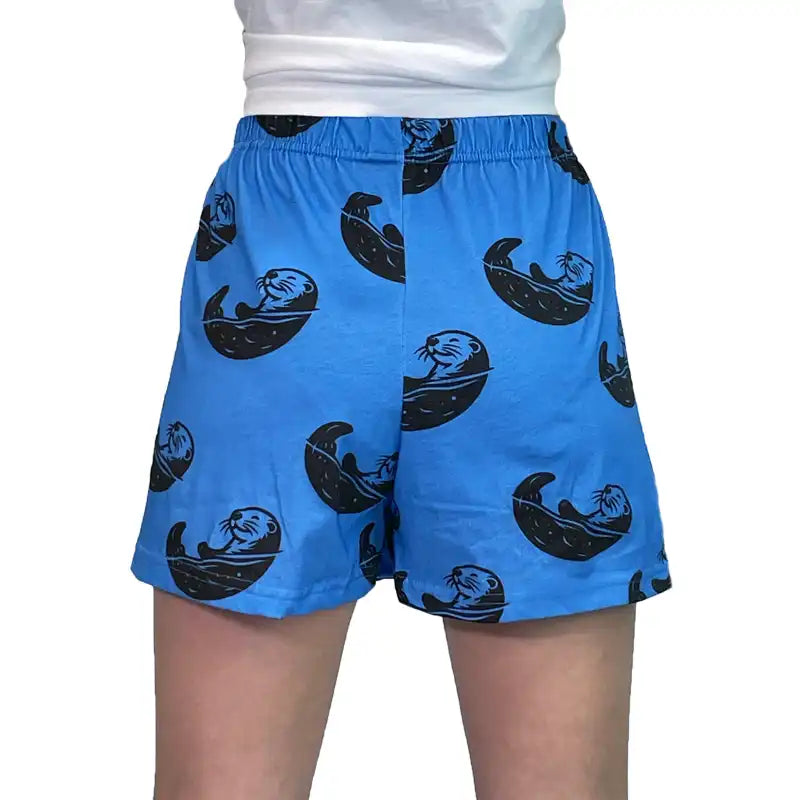 Back View Women's pajama short