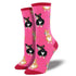 Pink Corgi But SockSmith printed socks