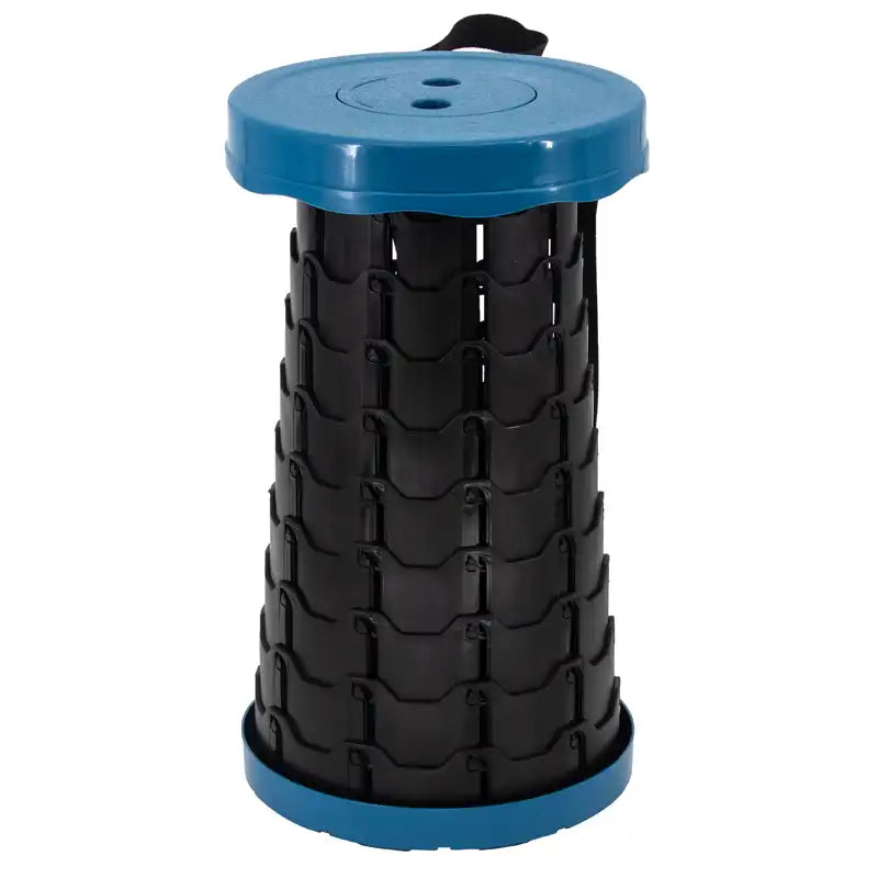Blue travel stool 
