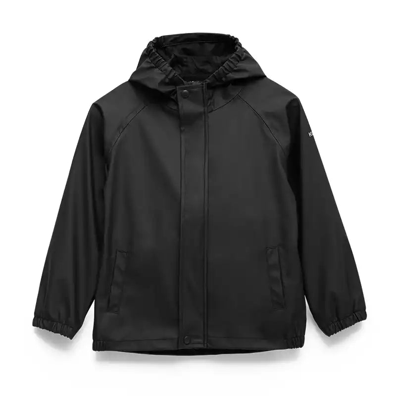 Kombi Kids Black Torrential Rain Jacket