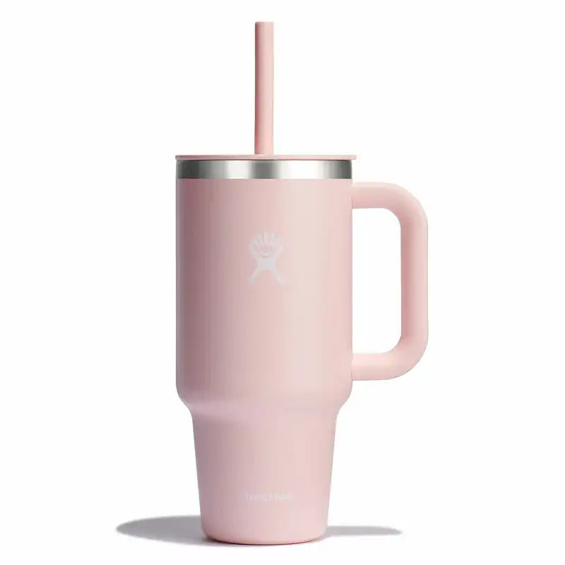 Pink Hydro Flask 32oz Travel Tumbler