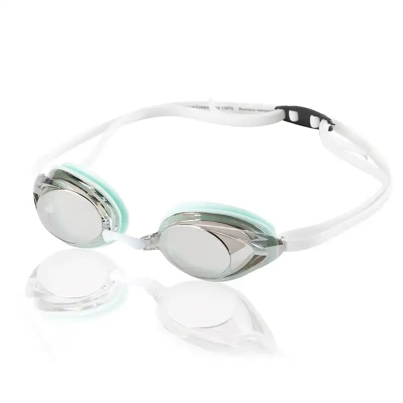 Speedo Women's Vanquisher swim goggle in Silver