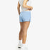 Light blue Soffe ladies cheer shorts
