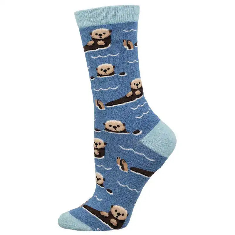 Socksmith Women's Bamboo Socks -Just an Otter