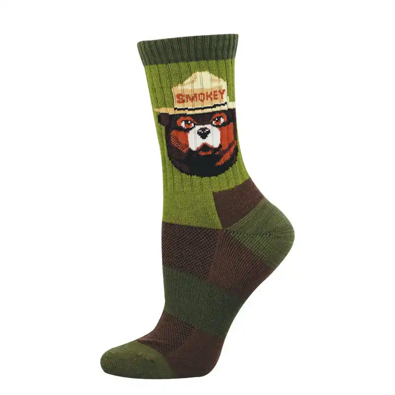 Compass Women's Merino Socks - Smokey Bear