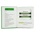 An open white gift box with printed message cards and two small wrapped gift items featuring green-and-black striped bands with the words 'One for you' and 'One to give.'.