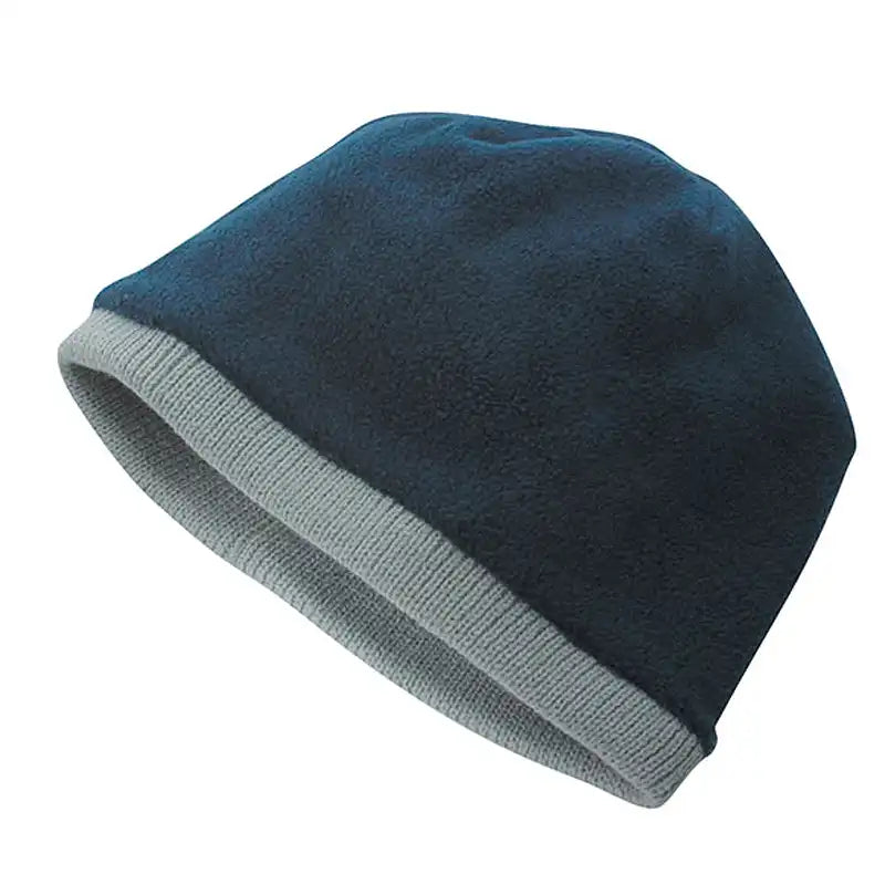 Navy Poly-Fleece winter hat