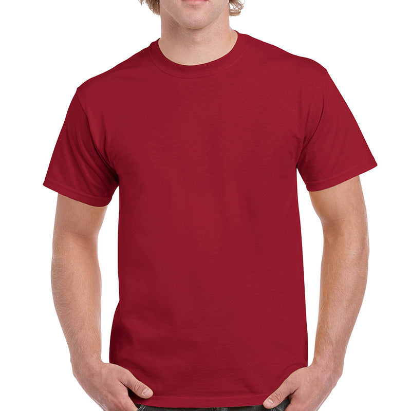 Red Gildan Men's Short Sleeve Tee