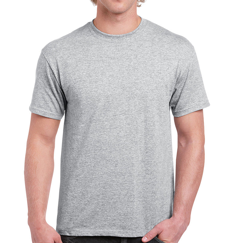 Grey Gildan Men's Short Sleeve Tee