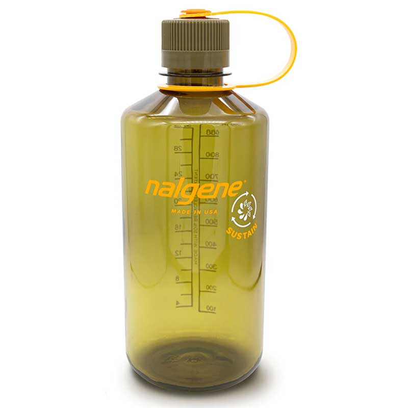 Olive Nalgene 32oz Narrow Mouth