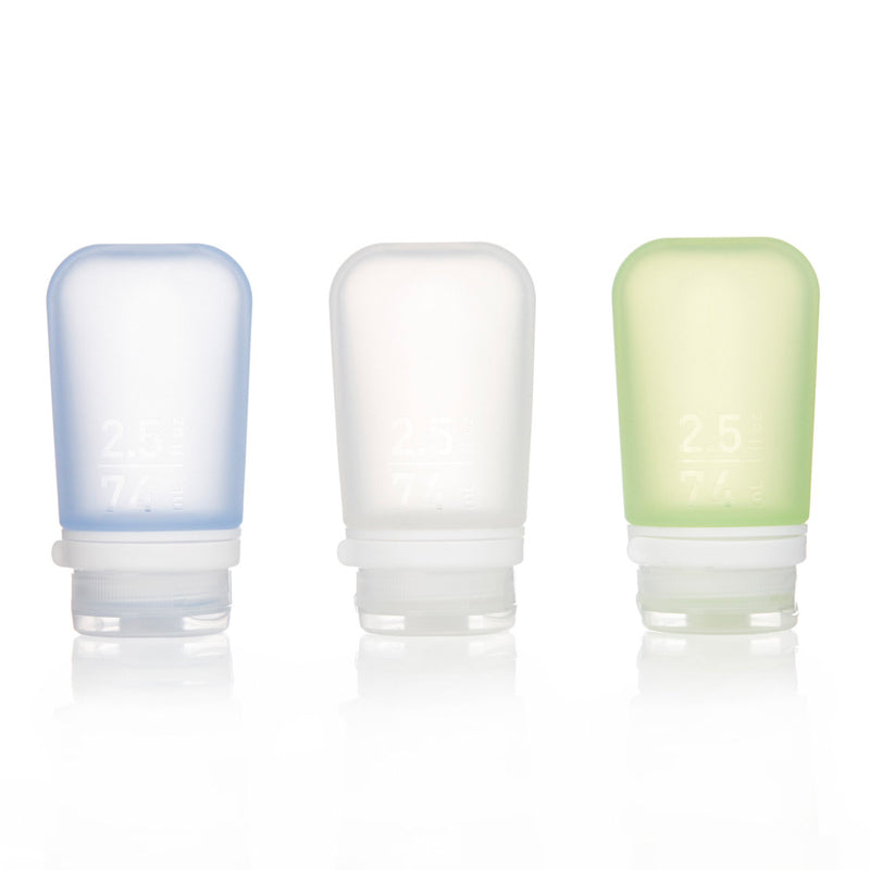 3 Travel Toiletry Bottles