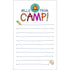 Printed Summer Camp Letter Stationery