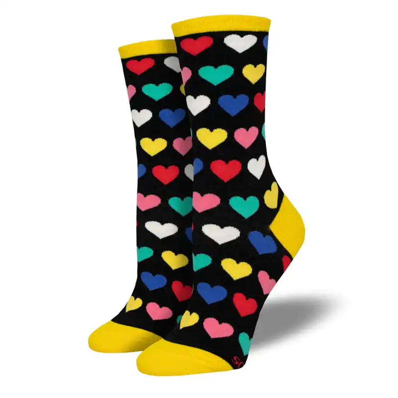 Socksmith 'Heart to Heart' Women's printed socks