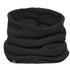 black fleece neck gaiter