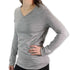 Women's Long Sleeve V-Neck Tee Shirt