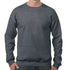 Mens Crew Neck Fleece Dark Grey