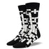 'Sunday Crossword' Men's printed socks