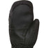 Kids warm black winter mittens