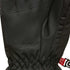 Youth black ski gloves