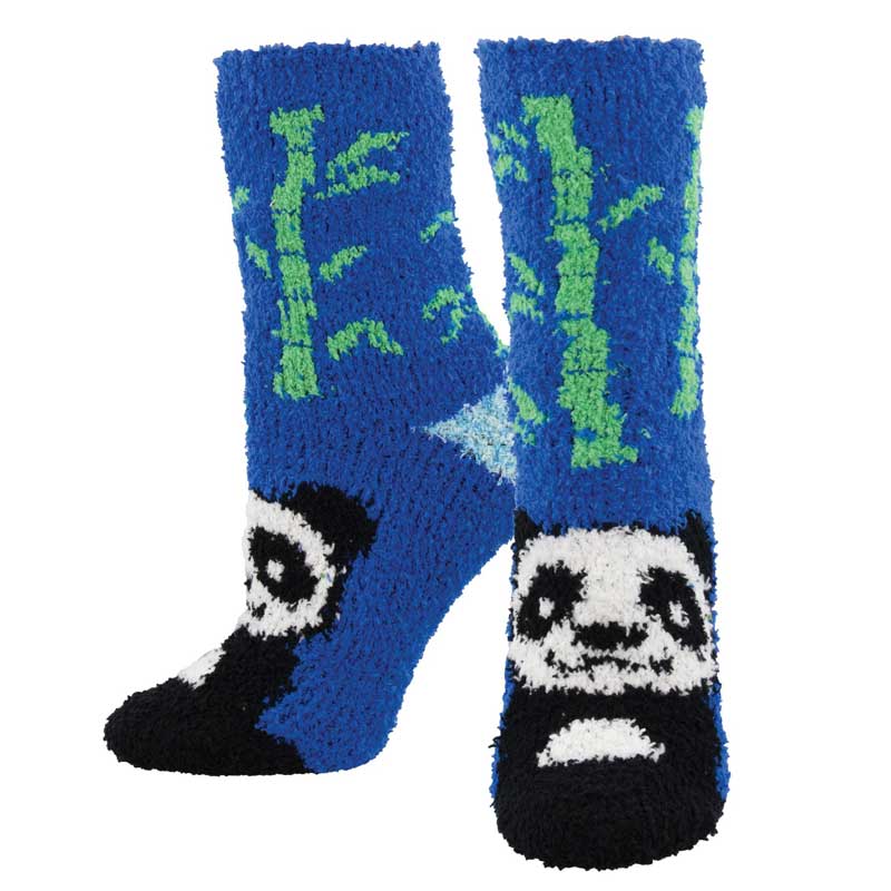 Socksmith 'Panda Bear Socks' Printed Plush Women's Socks