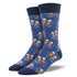 Socksmith Blue 'Significant Otter' Men's printed socks