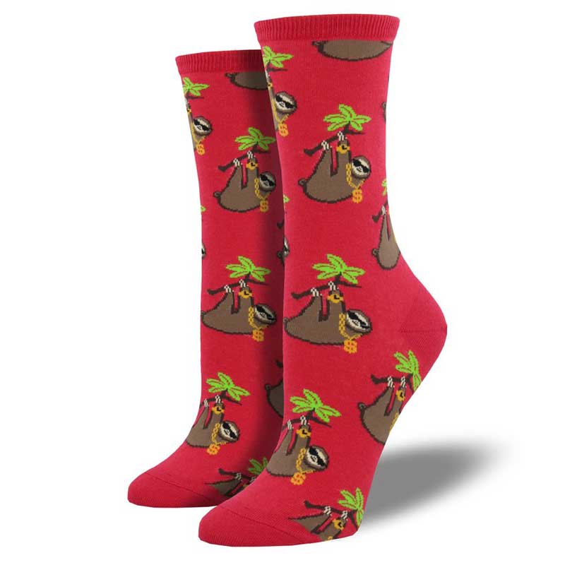 Socksmith 'Sloth Bling' Women's printed socks