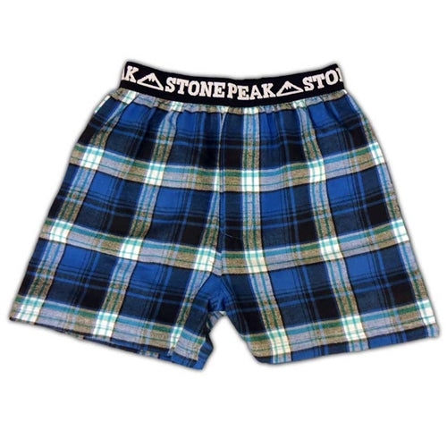 Youth Stone Peak Flannel Boxers