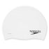 White Speedo Silicone Swim Cap