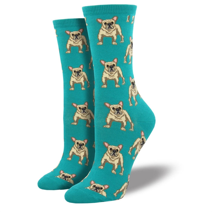 Socksmith Lagoon 'Frenchie' Women's printed socks