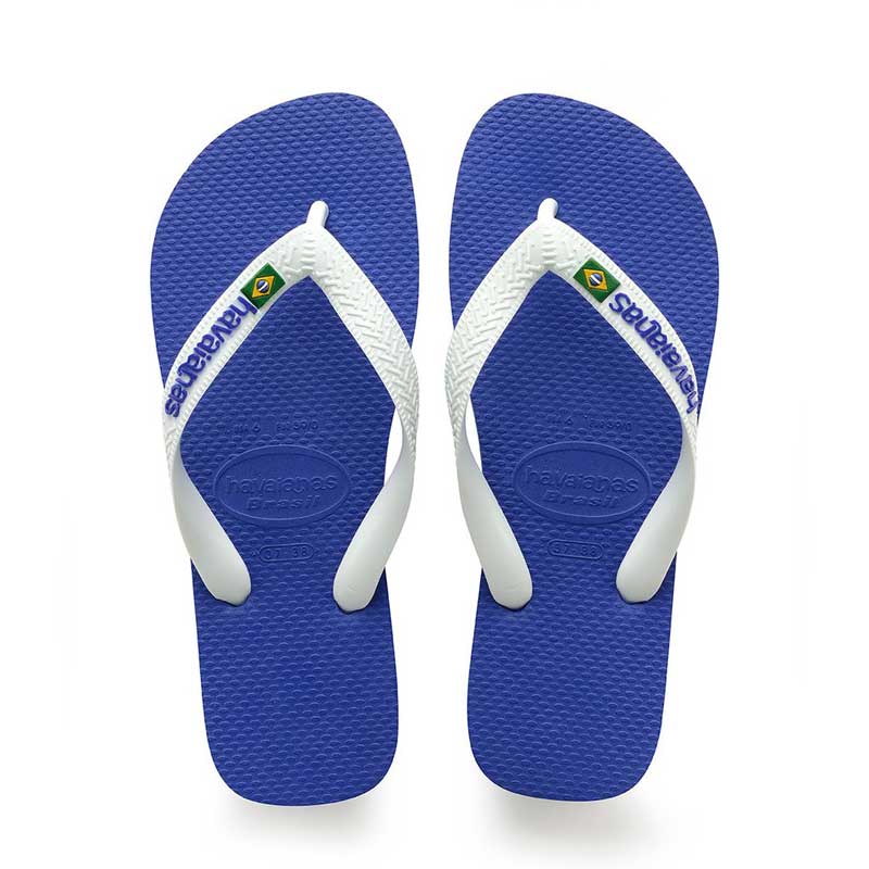 Blue Havaianas Brazil Sandals