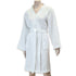 White Adult Waffle Cotton Bath Robe