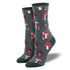 Socksmith 'Pretty Fly for a Fungi' Women's printed socks