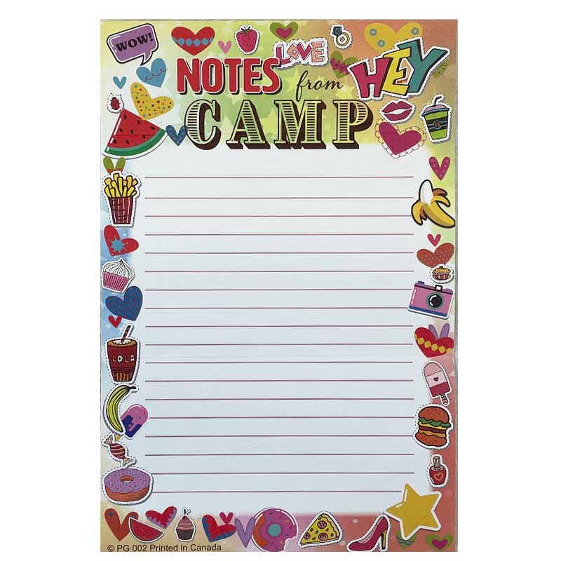 Summer Camp Stationery