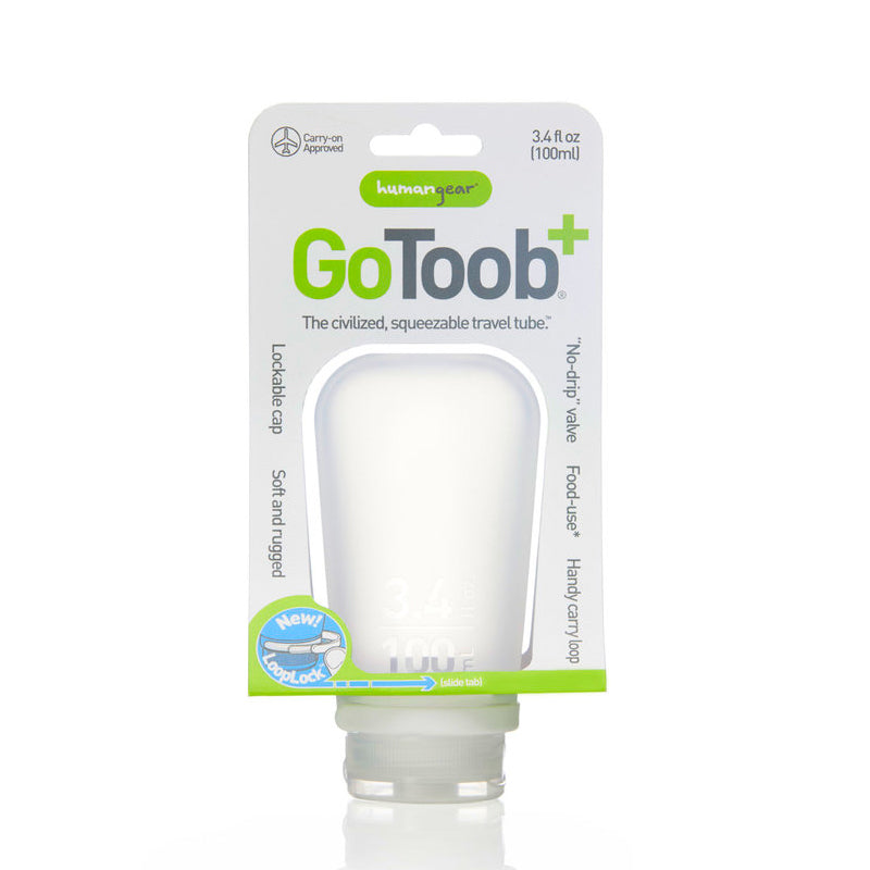 HumanGear GoToob+ Silicone travel Bottles Singles