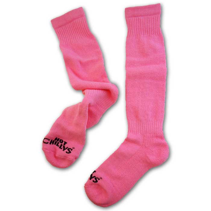 Pink Hot Chillys Ski Socks