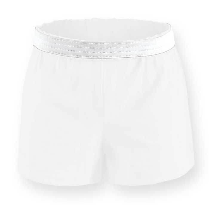 Soffe Girls Shorts White